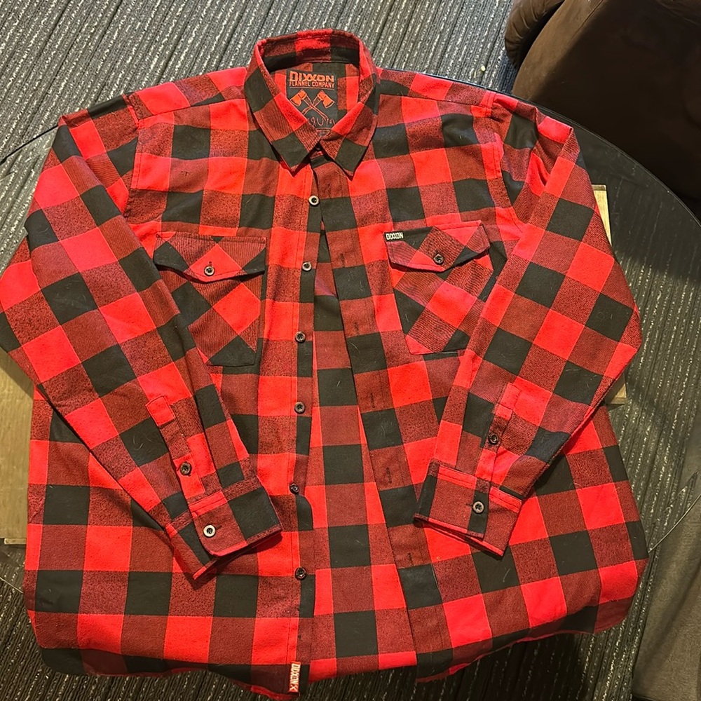 Dixxon Red Rum Flannel. Size 2XL.
